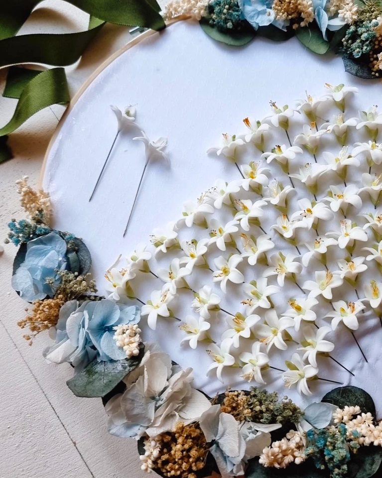 Alfileres Azahar para tus invitados . - Imagen 2