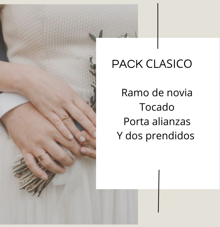 Pack novia clasico